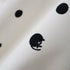 Hokkoh Cotton - 'Neko' Polka Dot - White *Last Piece 3.5m